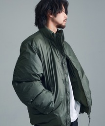 『CavariA/キャバリア』MA-1パターンパデットスタンドブルゾン 長袖