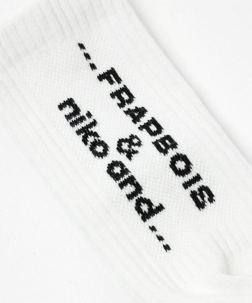 FRAPBOIS(フラボア)の「【FRAPBOIS(フラボア)】コラボ2Pソックス(ソックス/靴下・レディース・ホワイト/レッド・0)」の20枚目の写真