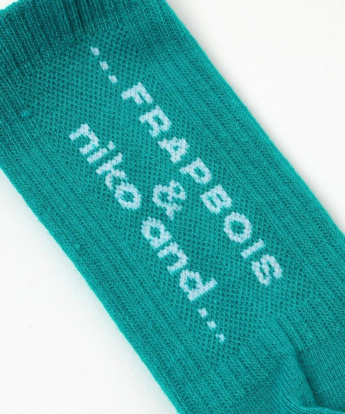 FRAPBOIS(フラボア)の「【FRAPBOIS(フラボア)】コラボ2Pソックス(ソックス/靴下・レディース・ホワイト/レッド・0)」の21枚目の写真