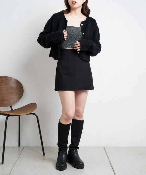 Chico（チコ）の「【7色展開/2024SS】カップ付ベアラメチューブ