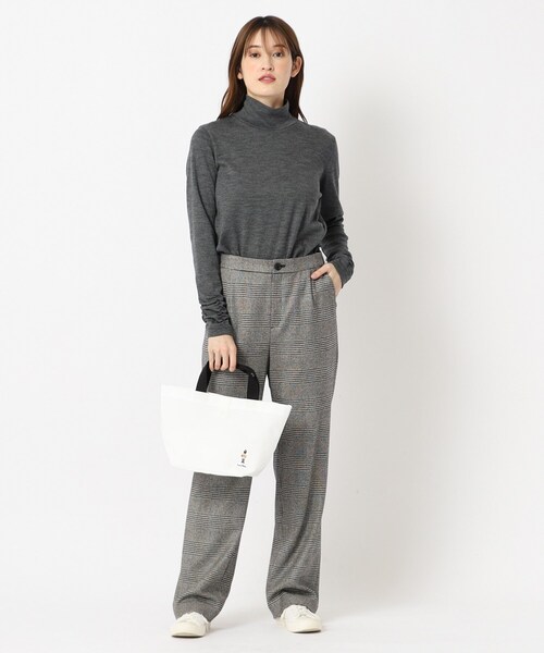 LAURA ASHLEY(ローラアシュレイ)の「ヴィンテージソルジャー柄 トートバッグ(トートバッグ・レディース・ホワイト/ブラック/カーキ・00)」の17枚目の写真