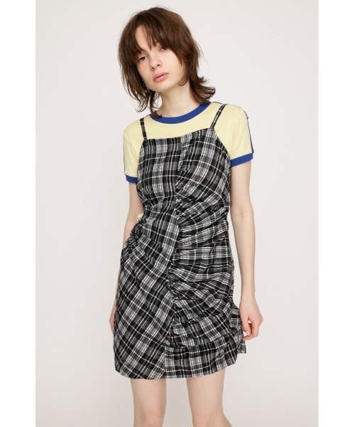 SLY（スライ）の「CUT OUT GATHER CAMI OP カット アウト