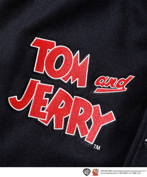 XLARGE（エクストララージ）の「XLARGExTOM AND JERRY VARSITY JACKET