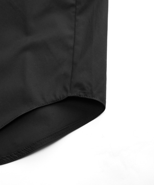 JNBY（ジェーエヌビーワイ）の「Versatile A-Line Shirt Dress（シャツワンピース・レディース・ブラック/ベージュ・38/36）」の11枚目の写真