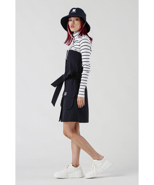 【セール】【NBB WEEKEND】ナイロンツイル ワンピース (LADIES)（ワンピース）｜NBB WEEKEND（エヌビービーウィークエンド）