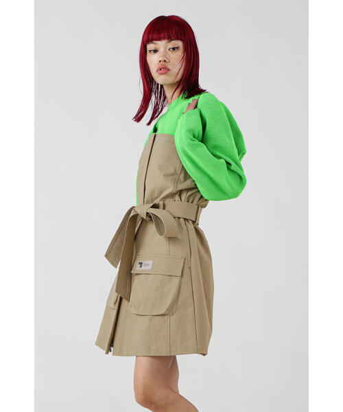 【セール】【NBB WEEKEND】ナイロンツイル ワンピース (LADIES)（ワンピース）｜NBB WEEKEND（エヌビービーウィークエンド）