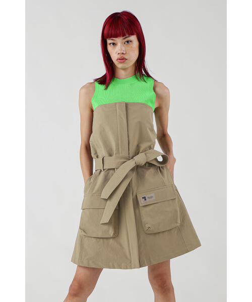 【セール】【NBB WEEKEND】ナイロンツイル ワンピース (LADIES)（ワンピース）｜NBB WEEKEND（エヌビービーウィークエンド）