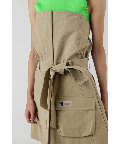 【セール】【NBB WEEKEND】ナイロンツイル ワンピース (LADIES)（ワンピース）｜NBB WEEKEND（エヌビービーウィークエンド）