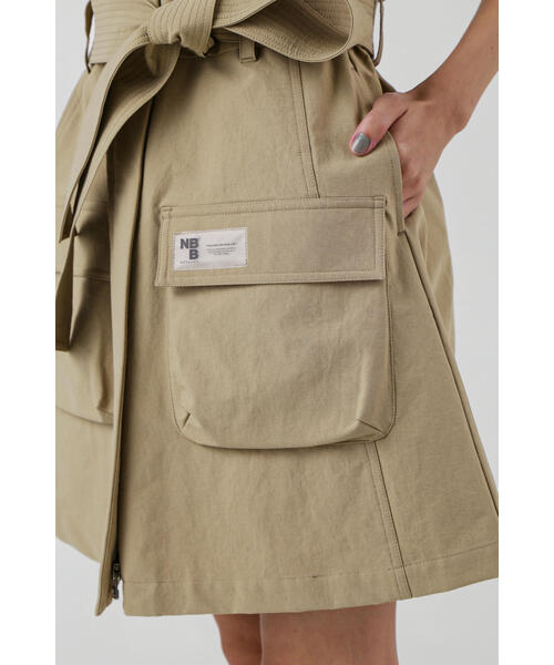 【セール】【NBB WEEKEND】ナイロンツイル ワンピース (LADIES)（ワンピース）｜NBB WEEKEND（エヌビービーウィークエンド）