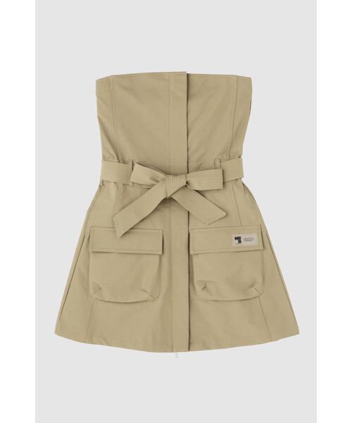 【セール】【NBB WEEKEND】ナイロンツイル ワンピース (LADIES)（ワンピース）｜NBB WEEKEND（エヌビービーウィークエンド）