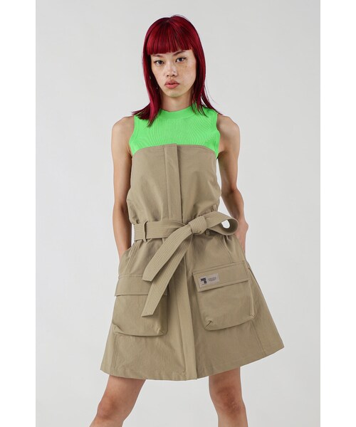 【セール】【NBB WEEKEND】ナイロンツイル ワンピース (LADIES)（ワンピース）｜NBB WEEKEND（エヌビービーウィークエンド）