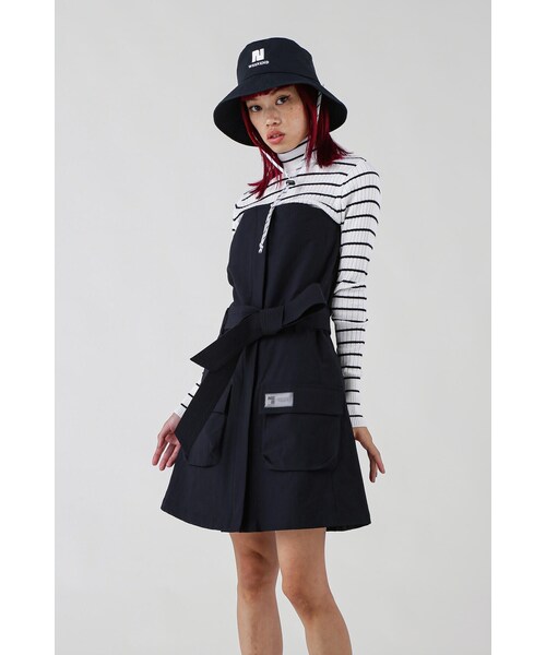 【セール】【NBB WEEKEND】ナイロンツイル ワンピース (LADIES)（ワンピース）｜NBB WEEKEND（エヌビービーウィークエンド）