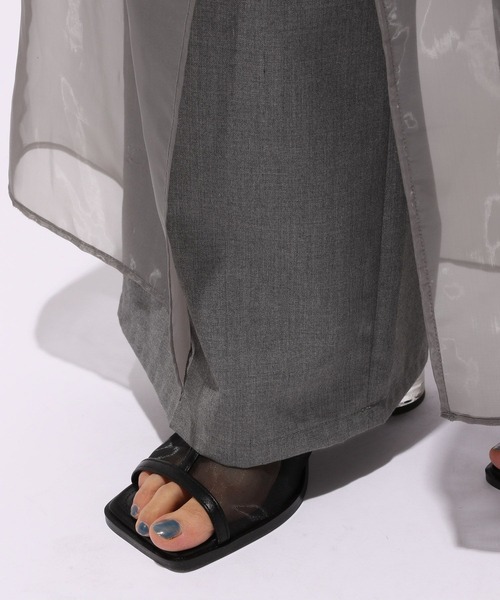 HARE（ハレ）の「シアーレイヤードパンツ(HARE)（その他パンツ・レディース・ブラック/グレー・FREE）」の20枚目の写真