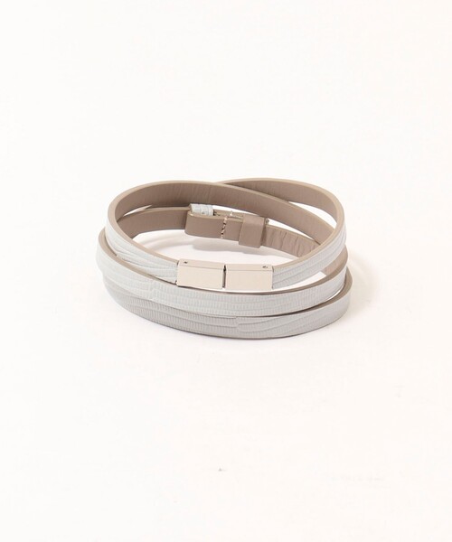 NOLLEY’S Sophi（ノーリーズソフィ）の「スライドフリーベルト（ベルト・レディース・ベージュ/ブラック/オフホワイト/ライトグレー・FREE）」の3枚目の写真