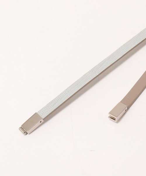 NOLLEY’S Sophi（ノーリーズソフィ）の「スライドフリーベルト（ベルト・レディース・ベージュ/ブラック/オフホワイト/ライトグレー・FREE）」の15枚目の写真