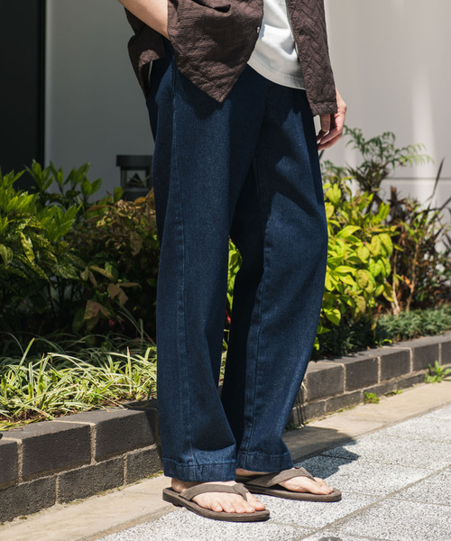 セール】ワンタックデニムトラウザー（デニムパンツ）｜URBAN RESEARCH