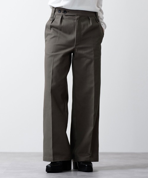 CLEL】2way Design Nylon Techno Pants / 2wayデザイン ナイロン