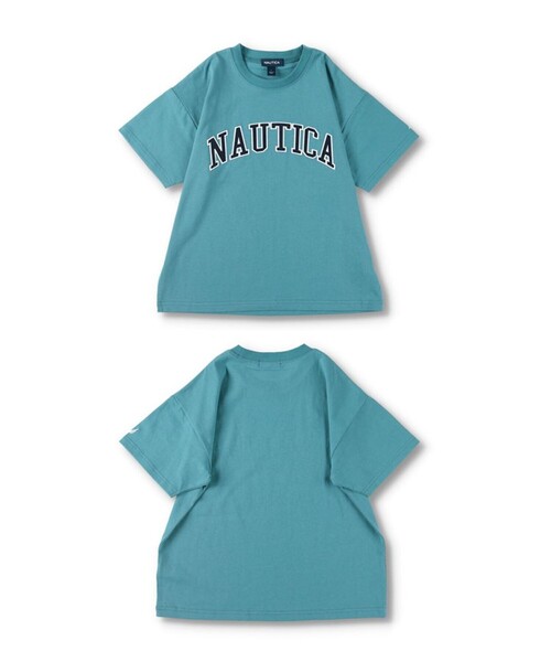 NAUTICA(ノーティカ)の「【NAUTICA/ノーティカ】アップリケロゴ半袖Tシャツ(Tシャツ/カットソー・キッズ・オフホワイト/その他/ブラック/グリーン・L/XL/M/XS/S)」の15枚目の写真