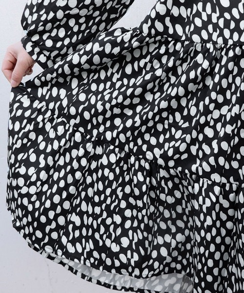 Miniministore(ミニミニストア)の「ワンピース ドット柄(ワンピース・レディース・ブラック・M/XL/L)」の13枚目の写真
