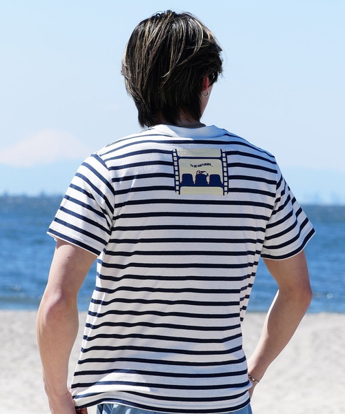 CHUMS/チャムス Tシャツ 半袖 ブービーバード シアターモチーフ ポップコーン クルーネック CH01-2349（Tシャツ/カットソー）｜CHUMS（チャムス）