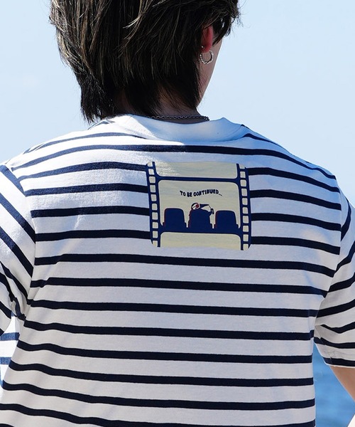 CHUMS/チャムス Tシャツ 半袖 ブービーバード シアターモチーフ ポップコーン クルーネック CH01-2349（Tシャツ/カットソー）｜CHUMS（チャムス）