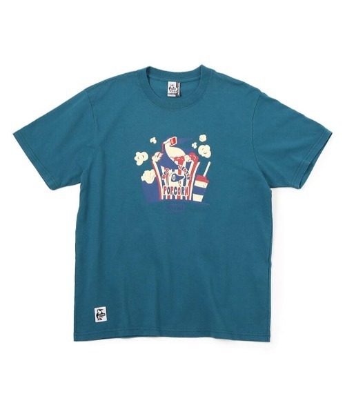 CHUMS/チャムス Tシャツ 半袖 ブービーバード シアターモチーフ ポップコーン クルーネック CH01-2349（Tシャツ/カットソー）｜CHUMS（チャムス）
