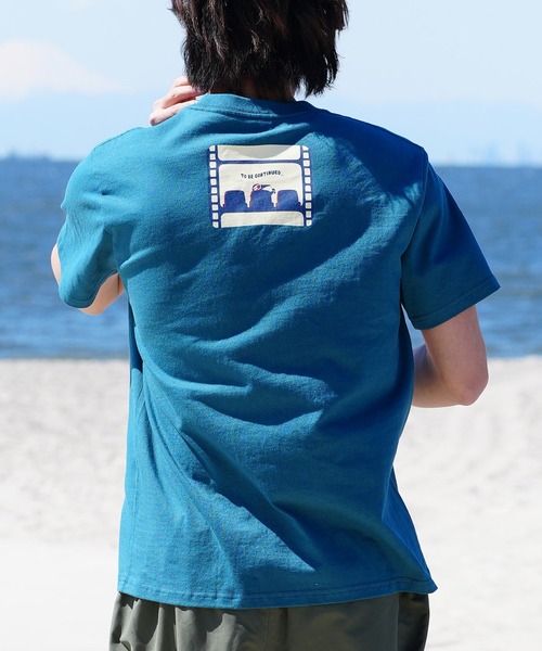CHUMS/チャムス Tシャツ 半袖 ブービーバード シアターモチーフ ポップコーン クルーネック CH01-2349（Tシャツ/カットソー）｜CHUMS（チャムス）