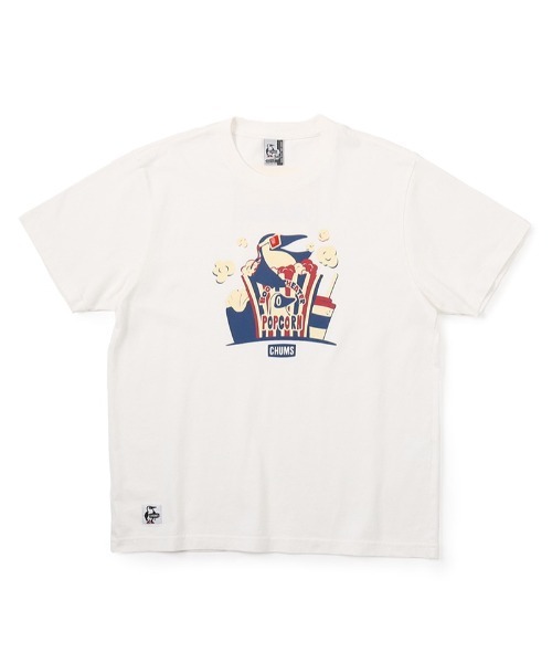 CHUMS/チャムス Tシャツ 半袖 ブービーバード シアターモチーフ ポップコーン クルーネック CH01-2349（Tシャツ/カットソー）｜CHUMS（チャムス）