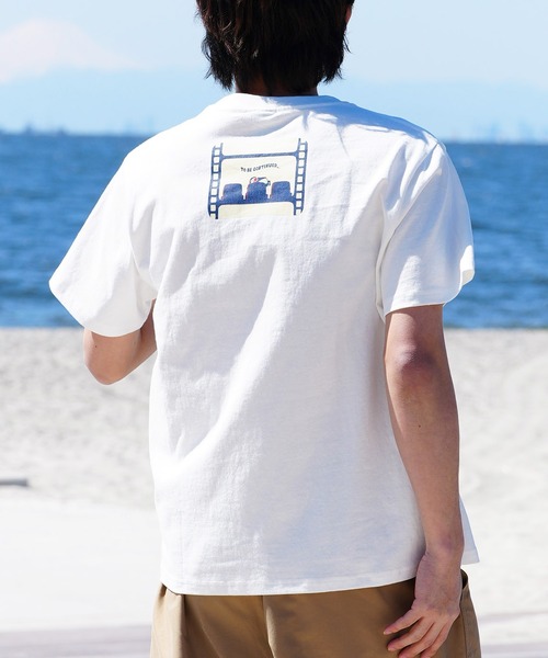 CHUMS/チャムス Tシャツ 半袖 ブービーバード シアターモチーフ ポップコーン クルーネック CH01-2349（Tシャツ/カットソー）｜CHUMS（チャムス）