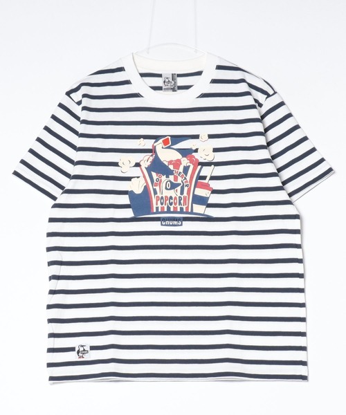 CHUMS/チャムス Tシャツ 半袖 ブービーバード シアターモチーフ ポップコーン クルーネック CH01-2349（Tシャツ/カットソー）｜CHUMS（チャムス）