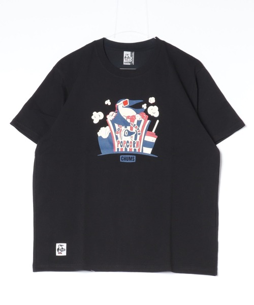 CHUMS/チャムス Tシャツ 半袖 ブービーバード シアターモチーフ ポップコーン クルーネック CH01-2349（Tシャツ/カットソー）｜CHUMS（チャムス）