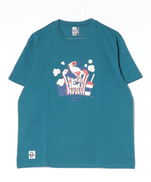 CHUMS/チャムス Tシャツ 半袖 ブービーバード シアターモチーフ ポップコーン クルーネック CH01-2349（Tシャツ/カットソー）｜CHUMS（チャムス）