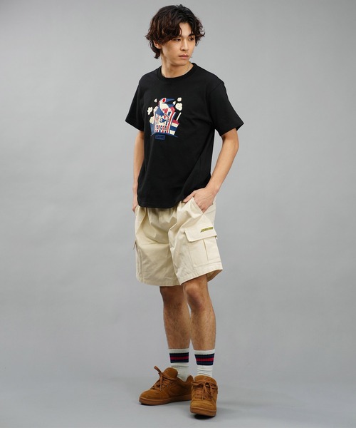 CHUMS/チャムス Tシャツ 半袖 ブービーバード シアターモチーフ ポップコーン クルーネック CH01-2349（Tシャツ/カットソー）｜CHUMS（チャムス）
