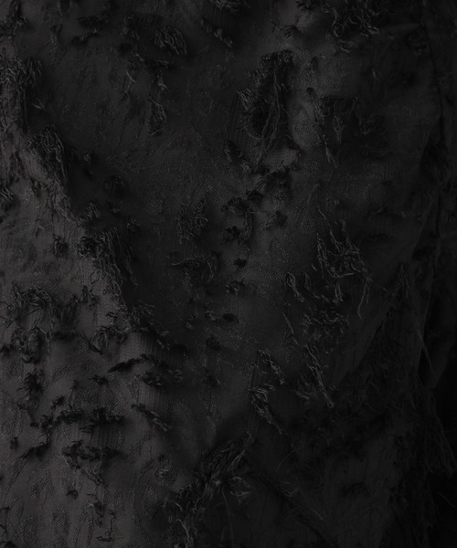 HARE（ハレ）の「カットジャガードブルゾン(HARE)（ブルゾン・メンズ・ホワイト/ブラック・FREE）」の16枚目の写真