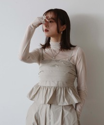 Reurie'(EB)̃IWiyvL~rX`F / original peplum cami bustier yZbgAbvΉz L~\[ m[X[u xAgbv obNS iC AC{[ `R[O[ J[L setup rX`FgbvX rX`FL~ t tA(`[ugbv)