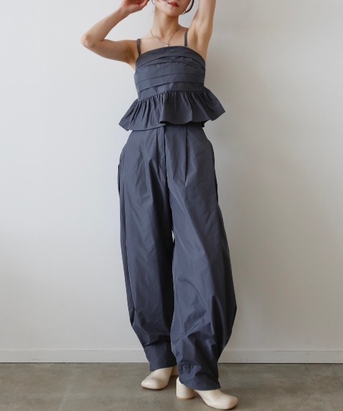 acka jacquard peplum bustier ビスチェ　キャミ Acka jacquard peplum bustier ビスチェ キャミソール acka