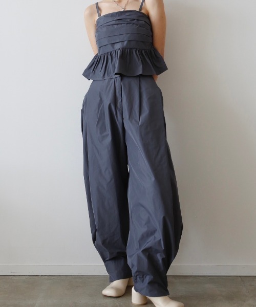 acka jacquard peplum bustier ビスチェ　キャミ acka jacquard peplum bustier ビスチェ キャミ M109817762 - トップス通販