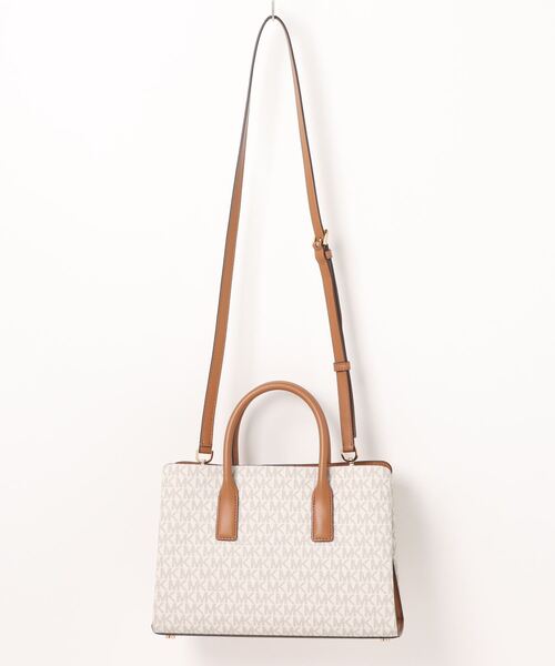 MICHAEL KORS(マイケルコース)の「RUTHIE サッチェル スモール - MKシグネチャー(ハンドバッグ・レディース・ホワイト系その他・FREE)」の6枚目の写真