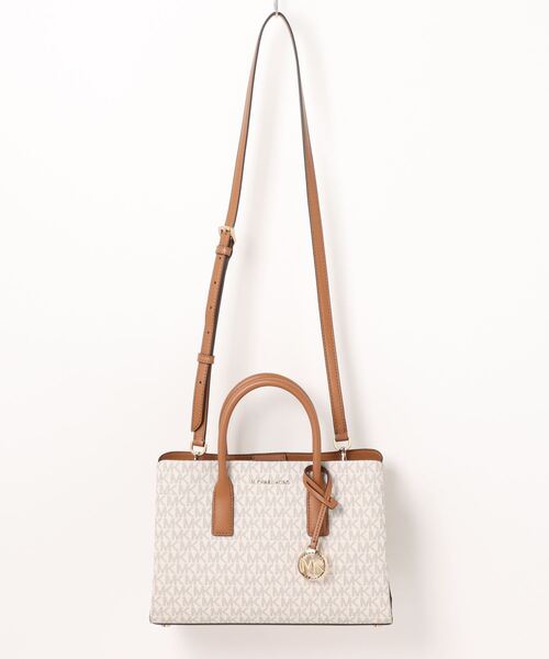 MICHAEL KORS(マイケルコース)の「RUTHIE サッチェル スモール - MKシグネチャー(ハンドバッグ・レディース・ホワイト系その他・FREE)」の5枚目の写真