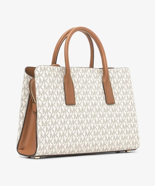 MICHAEL KORS(マイケルコース)の「RUTHIE サッチェル スモール - MKシグネチャー(ハンドバッグ・レディース・ホワイト系その他・FREE)」の4枚目の写真