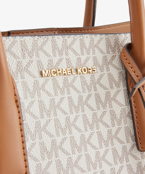 MICHAEL KORS(マイケルコース)の「RUTHIE サッチェル スモール - MKシグネチャー(ハンドバッグ・レディース・ホワイト系その他・FREE)」の15枚目の写真
