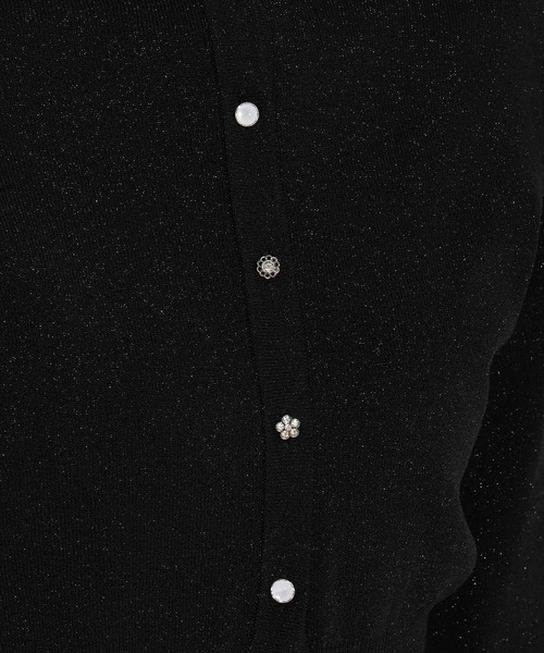 WILLSELECTION（ウィルセレクション）の「シャイニーラメカーディガン（カーディガン/ボレロ・レディース・ピンク/ボルドー/ブラック/オフホワイト・FREE）」の21枚目の写真