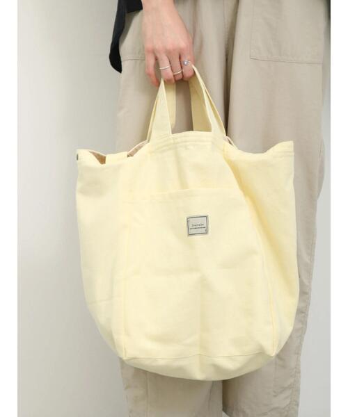 Samansa Mos2 blue（サマンサモスモスブルー）の「2wayトートバッグ（ハンドバッグ・レディース・イエロー/ブラック/キナリ・F）」の17枚目の写真