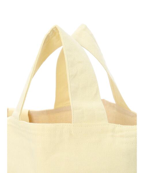 Samansa Mos2 blue（サマンサモスモスブルー）の「2wayトートバッグ（ハンドバッグ・レディース・イエロー/ブラック/キナリ・F）」の12枚目の写真