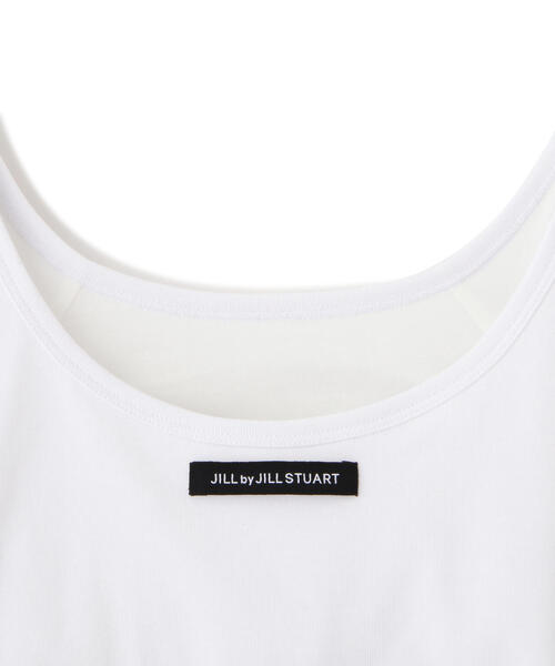 JILL by JILL STUART（ジルバイジルスチュアート）の「◇《JILL by BASIC》カップ付きTシャツ（Tシャツ/カットソー・レディース・ベージュ/ホワイト/グレー系その他・FREE）」の12枚目の写真