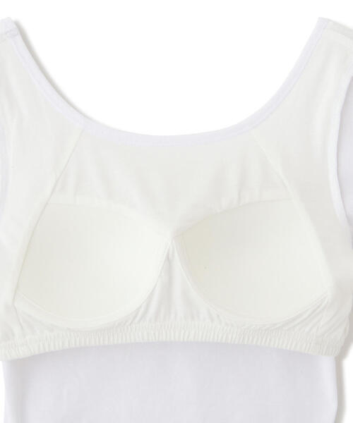 JILL by JILL STUART（ジルバイジルスチュアート）の「◇《JILL by BASIC》カップ付きTシャツ（Tシャツ/カットソー・レディース・ベージュ/ホワイト/グレー系その他・FREE）」の13枚目の写真