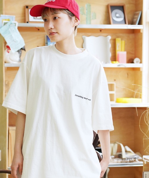 Lulu ＆ Arnie（るるあんどあーにー）の「Public Object / パブリック オブジェクト SS EMBROIDERY TEE SWW #1 半袖 刺繍 Tシャツ（Tシャツ/カットソー・メンズ・ホワイト/ブラック・LARGE/MEDIUM）」の20枚目の写真