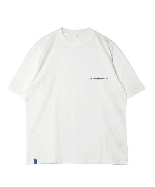 Lulu ＆ Arnie（るるあんどあーにー）の「Public Object / パブリック オブジェクト SS EMBROIDERY TEE SWW #1 半袖 刺繍 Tシャツ（Tシャツ/カットソー・メンズ・ホワイト/ブラック・LARGE/MEDIUM）」の9枚目の写真