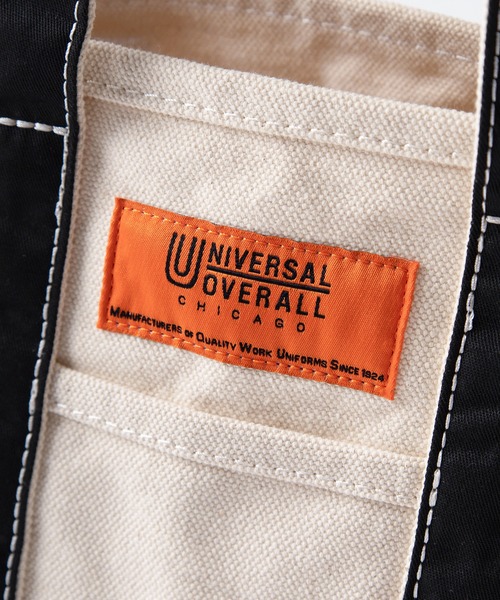 UNIVERSAL OVERALL(ユニバーサルオーバーオール)の「【94】【UNIVERSAL OVERALL/ユニバーサルオーバーオール】ワンポイント ブランドロゴ キャンバスミニトートバッグ/ミニバッグ/6L(トートバッグ・メンズ・ブラウン/ベージュ/ブラック/グレー/ネイビー/ブラック系/グレー系/ブラウン系/ベージュ系/パープル系・FREE)」の16枚目の写真