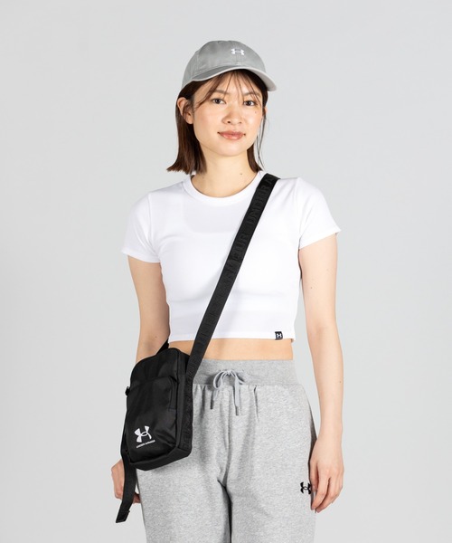 UNDER ARMOUR(アンダーアーマー)の「UAルードン ライト クロスボディ(トレーニング/メンズ/レディース)(ショルダーバッグ・レディース・ブラック・ONESIZE)」の7枚目の写真